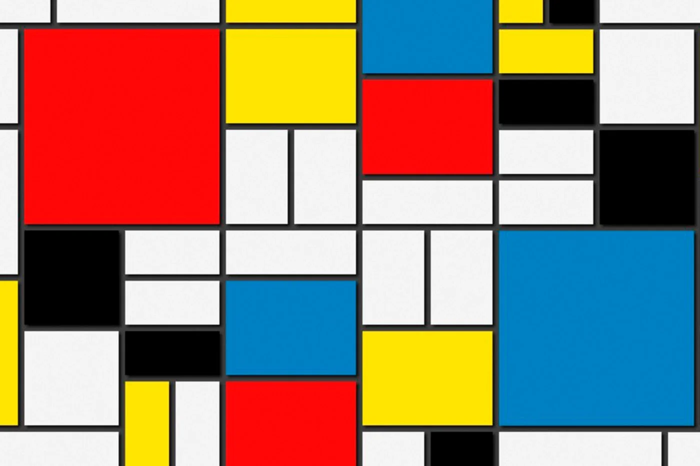 Obra geometrica de Piet Mondrian antecedente del minimalismo Obra geométrica de Piet Mondrian, antecedente del minimalismo