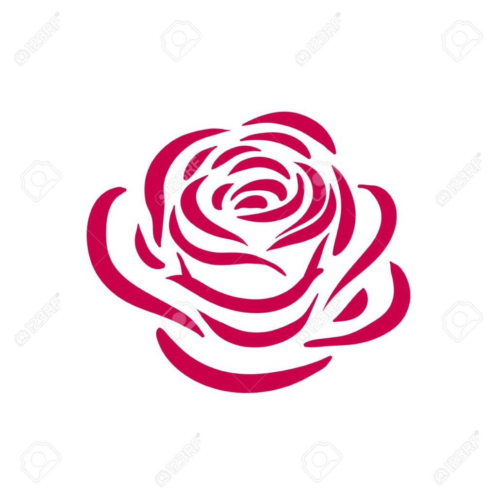 Simbolo de la rosa Simbolo de la rosa